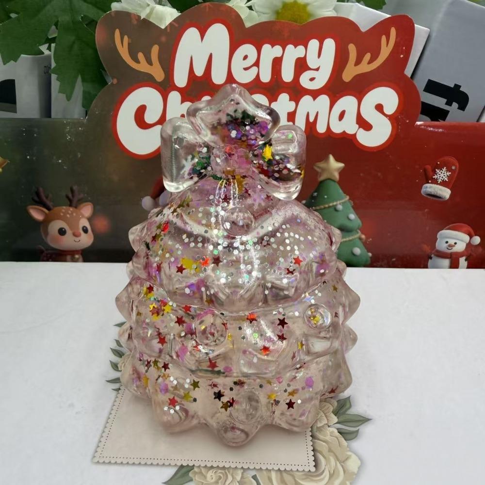 Squeezing Toy Christmas Tree Pinch Santa Claus Snowman Non Rebound Fidget Toy For Adult