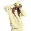 Women's Fashion Women's Lightweight Long Sleeve Pullover With Pockets Preppy Graphic Hoodie