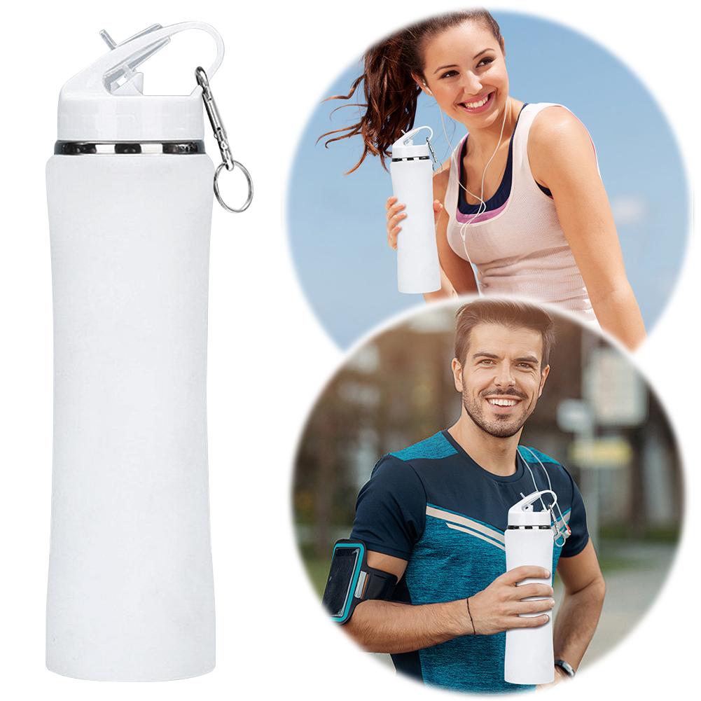 750ml Vacuum Insulated Cup with Straw 304 Stainless Steel Thermal Bottle Insulated Tumbler Thermal Coffee Car Cup Men Women