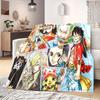 ONE PIECE Anime Print Blanket Warm Comfortable Flannel Blanket Suitable for Bedrooms,Sofas, Beds,Chairs,Travel -QIAO87