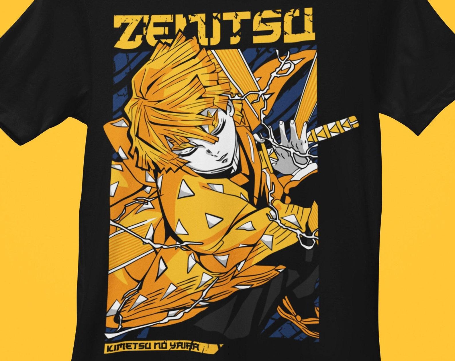 Anime Manga Shirt | Japanese Anime | Fire Style | Streetwear | Japan Style | Unisex | 100% Cotton | Anime Lovers Shirt L