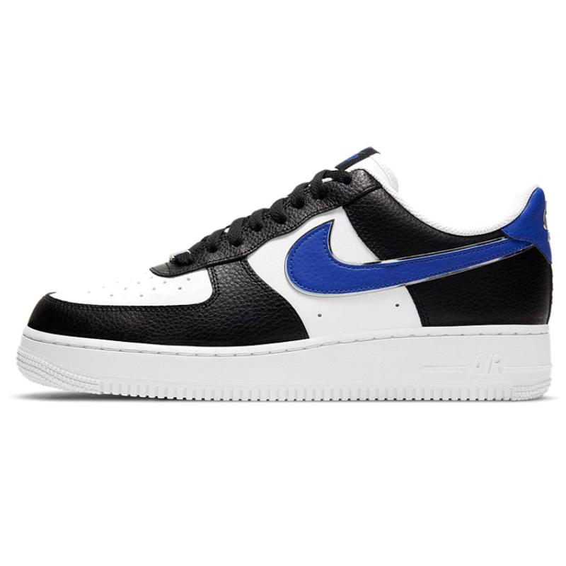 Nike Air Force 1 Low 07 LV8 Black Game Royal Sneakers DD9784-001