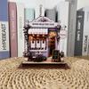 2D Flat Wooden Reading Tracker Vintage Book Calendar Book Tracker Sign Fairy House Flip Tile Counter Reading Challenge Tracker