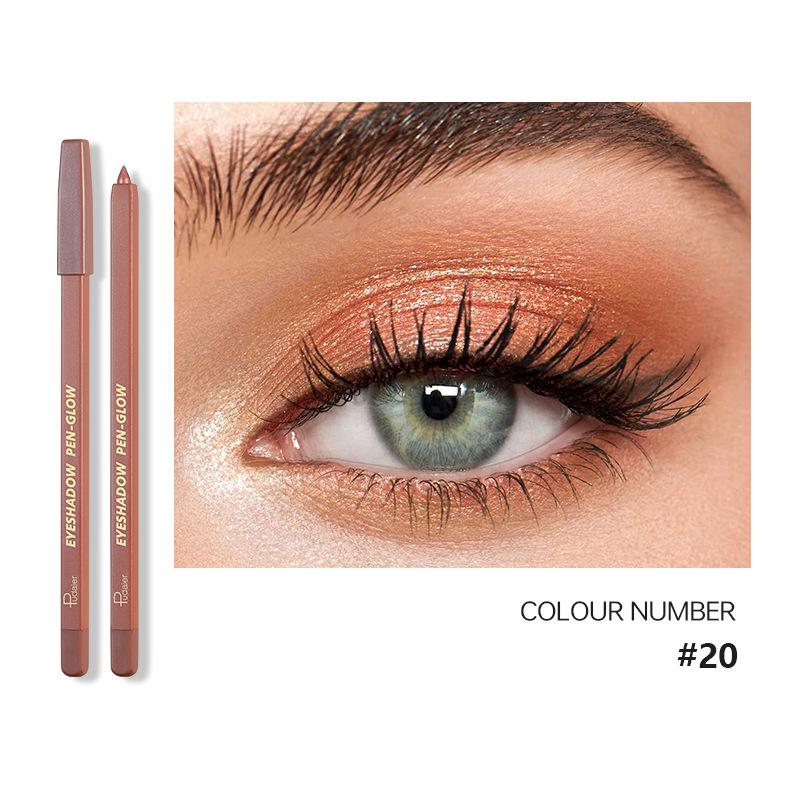 

24 цвета блестящие тени для век карандаш водостойкие матовые гладкие тени для век карандаш для подводки глаз инструмент для макияжа глаз