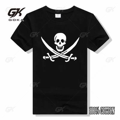 Calico Jack Sword Pirate Flag Jolly Roger Graphic TShirt Jolly Roger Pirate Flag T Shirt Sublime T Shirt Short Sleeve T Shirt