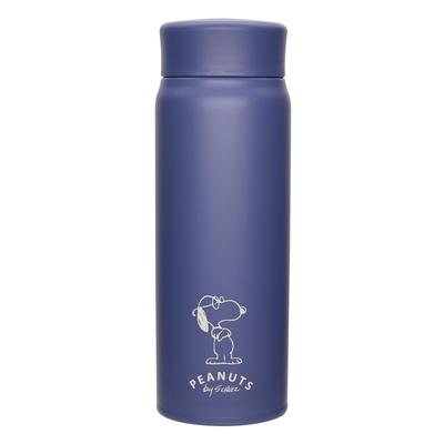 Onishi Ken Seihan PEANUTS Stainless Steel Bottle NAVY Size Approx. 6.7 H19.4 PD-2912
