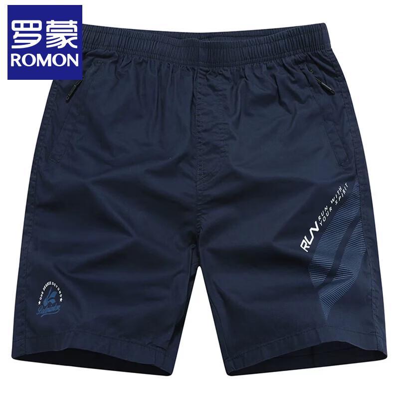 

Romane Men s Summer Cotton Casual Sports Shorts L