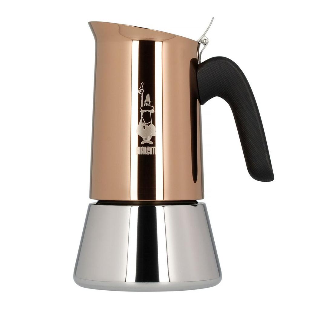 Italian Coffee Pot Bialetti New Venus 6 Cups Stainless Steel