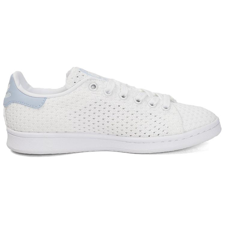 adidas Originals Stan Smith Non-Slip Low-Top Sneakers Women Sneakers White Blue S82257