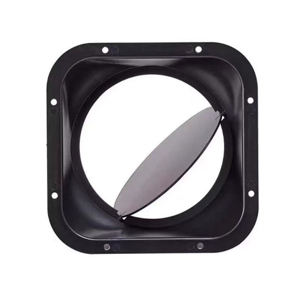 ABS Ventilation Duct Flange Valve 100/150/200mm Pipe Draft Blocker  Home Kitchen