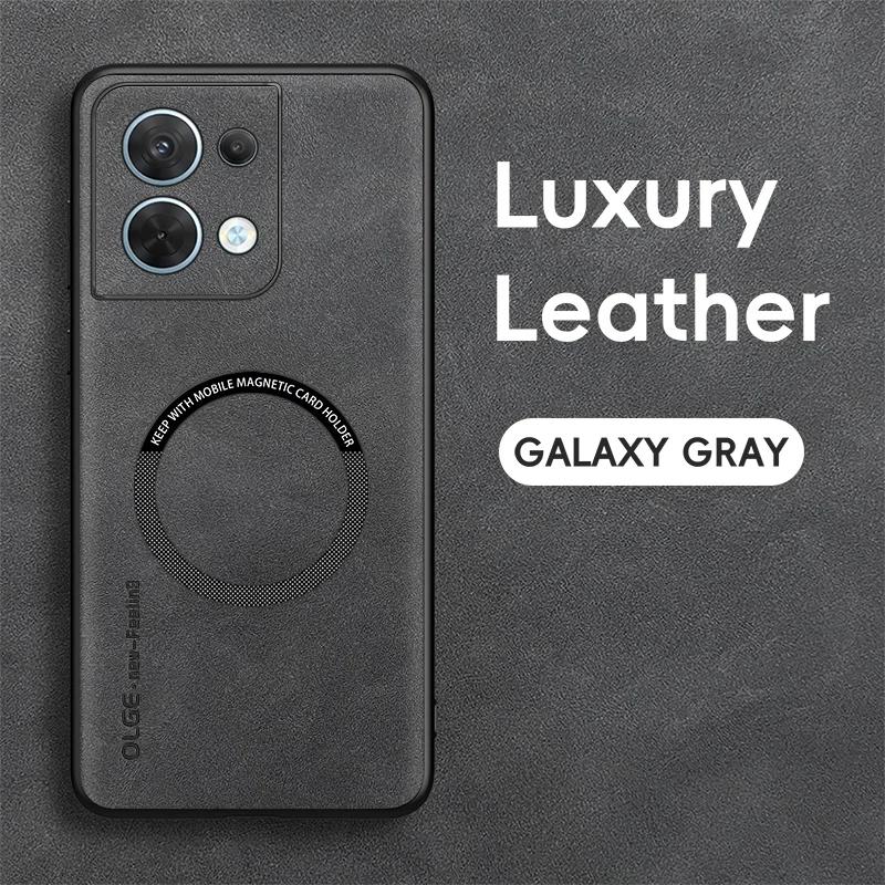 

For VIVO IQOO 12 12 Pro Fine Hole Sheepskin Magnetic TPU Soft Edge Anti-Drop Anti Fingerprint Phone Case For IQOO 12