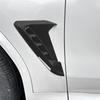 1 Coppia Decorazione Trim Sfiato Laterale Auto Sinistro Destro Copertura Sfiato Aria Laterale Parafanghi Auto Adesivo Decorativo per BMW X3 G01 X4 G02 M Sport 2018+