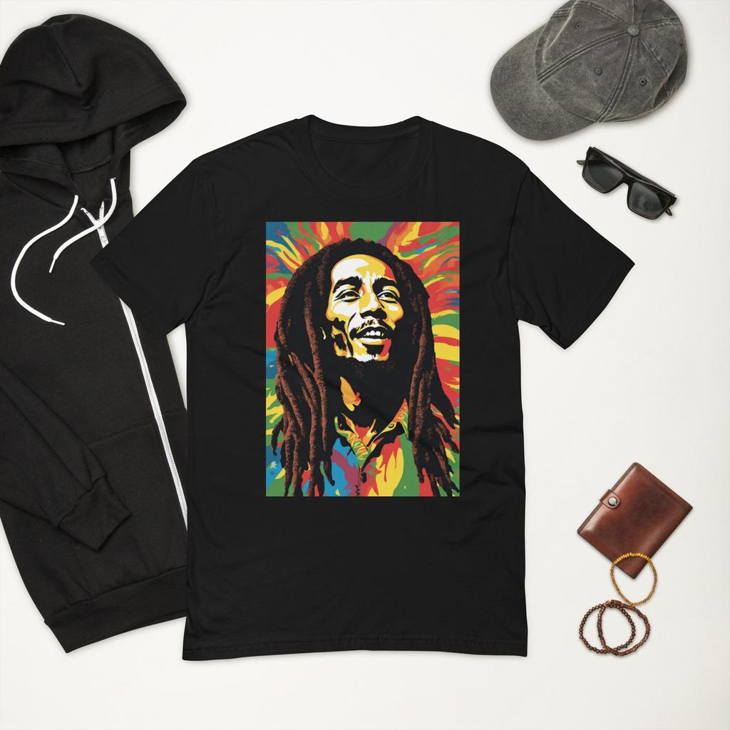 BlkWt.Co - Bob Marley - Short Sleeve T-shirt