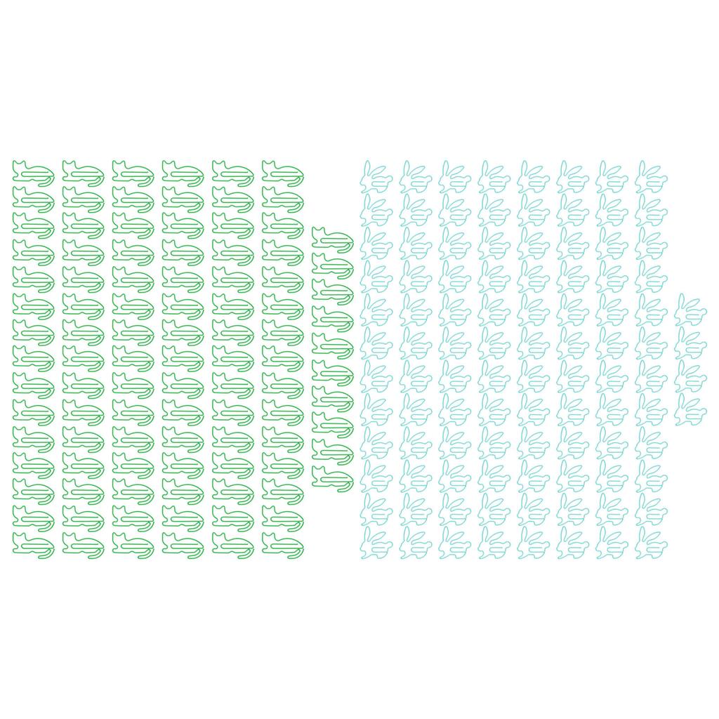 100 Pcs Cute Paper Clips Animal Shaped Fun Bookmark Document Organizing Clips Funny Bookmark Planner