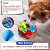 Verbessertes Hundeschnüffelball - Interaktives Fleece-Futter-Puzzle-Spielzeug zur Stressbewältigung
