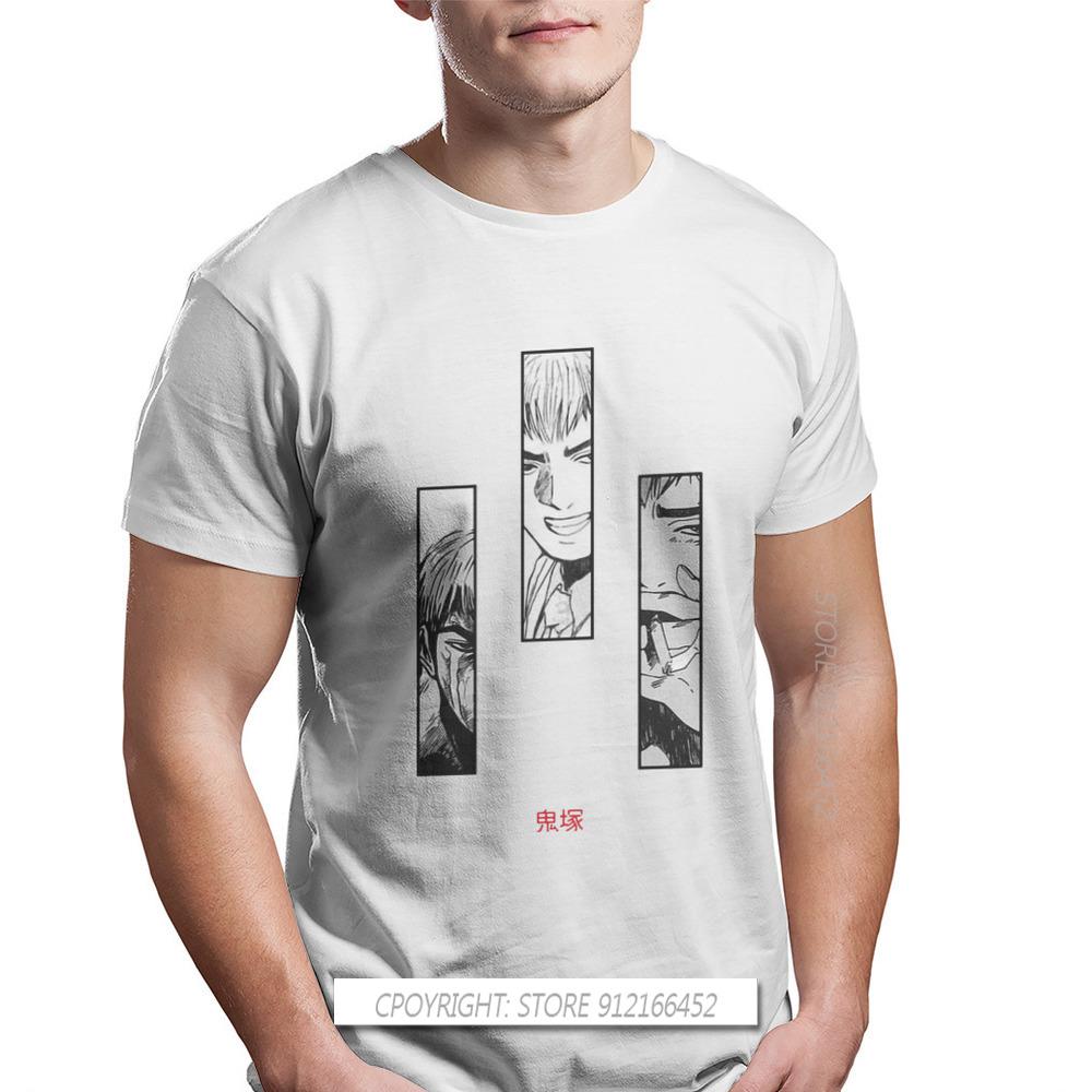 Different Emotions Unisexs Tshirt Great Teacher Onizuka Gto Eikichi Azusa Unisexga Crew Neck Casual Tops T Shirt Birthday Gifts