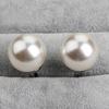 2Pcs Fashion Unisex Pearl Cufflinks Shirt Sleeve Buttons Clothes Accessory Gift