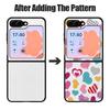 Cute Candy Love Heart Case For Samsung Galaxy Z Flip 8 7 6 5 Flip8 Flip7 Flip6 Luxury Leather Skin Hard Folding Phone Cover
