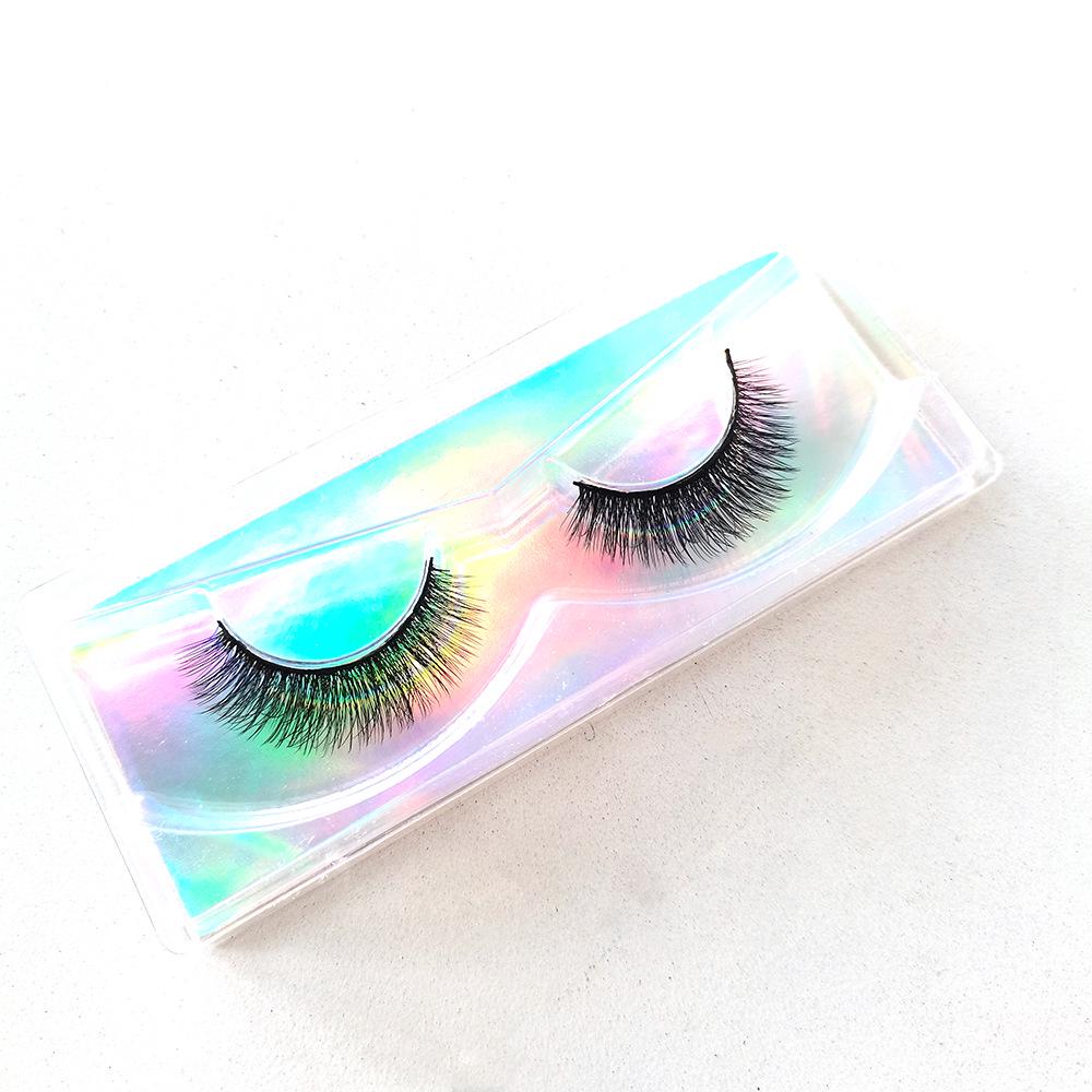 3D Faux Mink Fur False Eyelashes - Single Pair Packaging