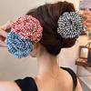 Elegante Karoblumen-Klaue Mode Pferdeschwanz-Haarnadeln Spangen Haiklammer Strand-Haarspange Für Damen Haarschmuck Neu