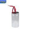 CBB60 Motor Capacitor for Washing Machine, Spin Dryer, Water Pump - 4/6/8/10/12/18UF, 450V Aluminum Case
