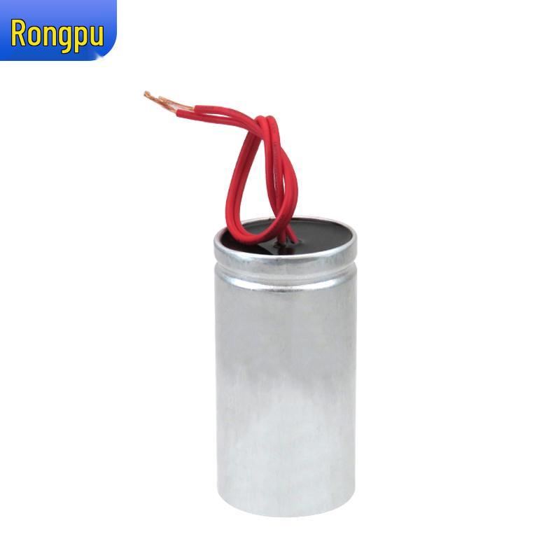 CBB60 Motor Capacitor for Washing Machine, Spin Dryer, Water Pump - 4/6/8/10/12/18UF, 450V Aluminum Case