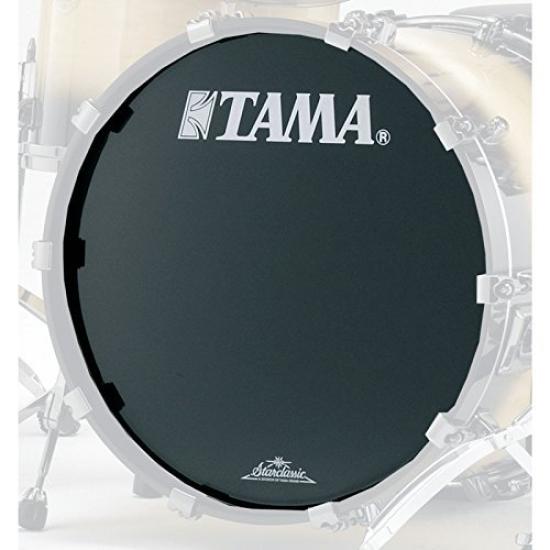 TAMA BK18BMTT BK drum head white logo 18 inch TAMA