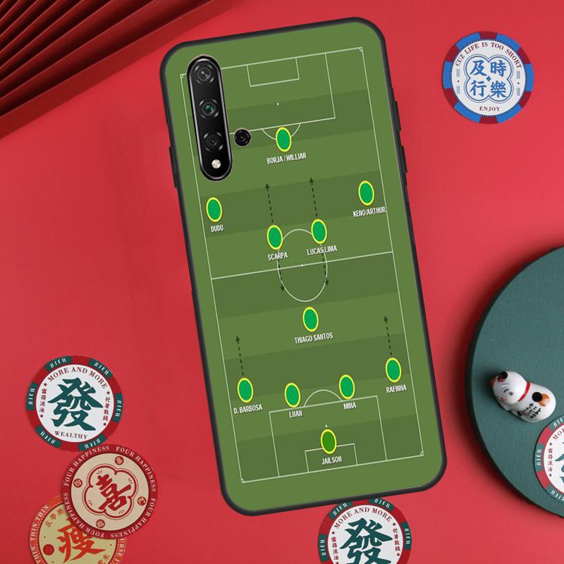 Football Soccer Tactics Time For Huawei Nova Y73 Y72 Y90 Y70 Y60 Y91 Y61 12s 12i 11i 8i 9 10 SE P40 Lite P60 P30 Pro Case