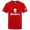 2026 Gunki Printing Unisexs New Solid Color Fashion Short Sleeve Top Breathable Thin Quick Drying Gym Summer Casual Tshirt