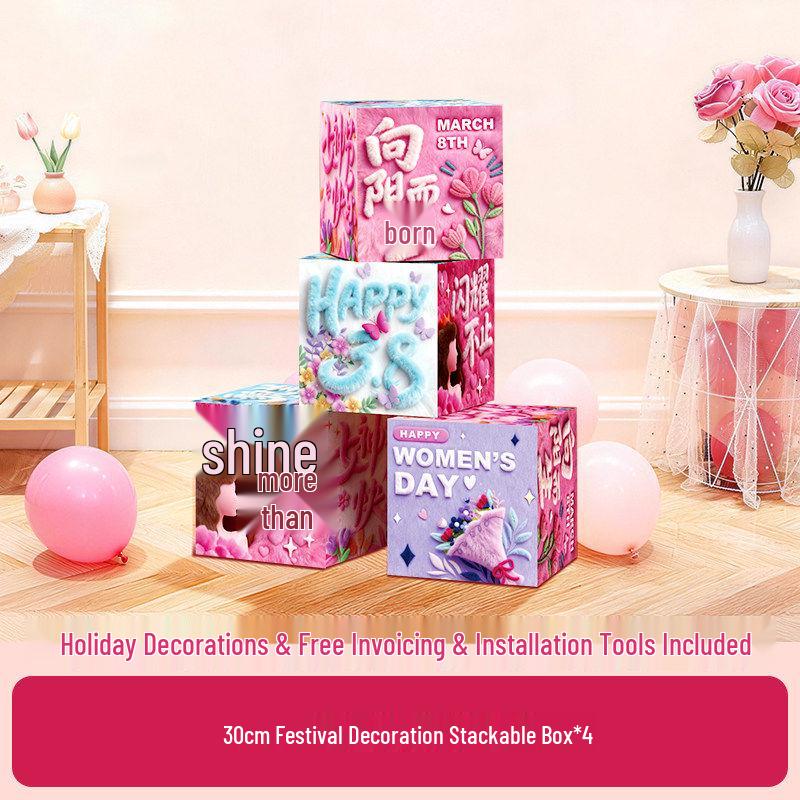 Goddess Cloth Atmosphere Banner for March 8th Decoration