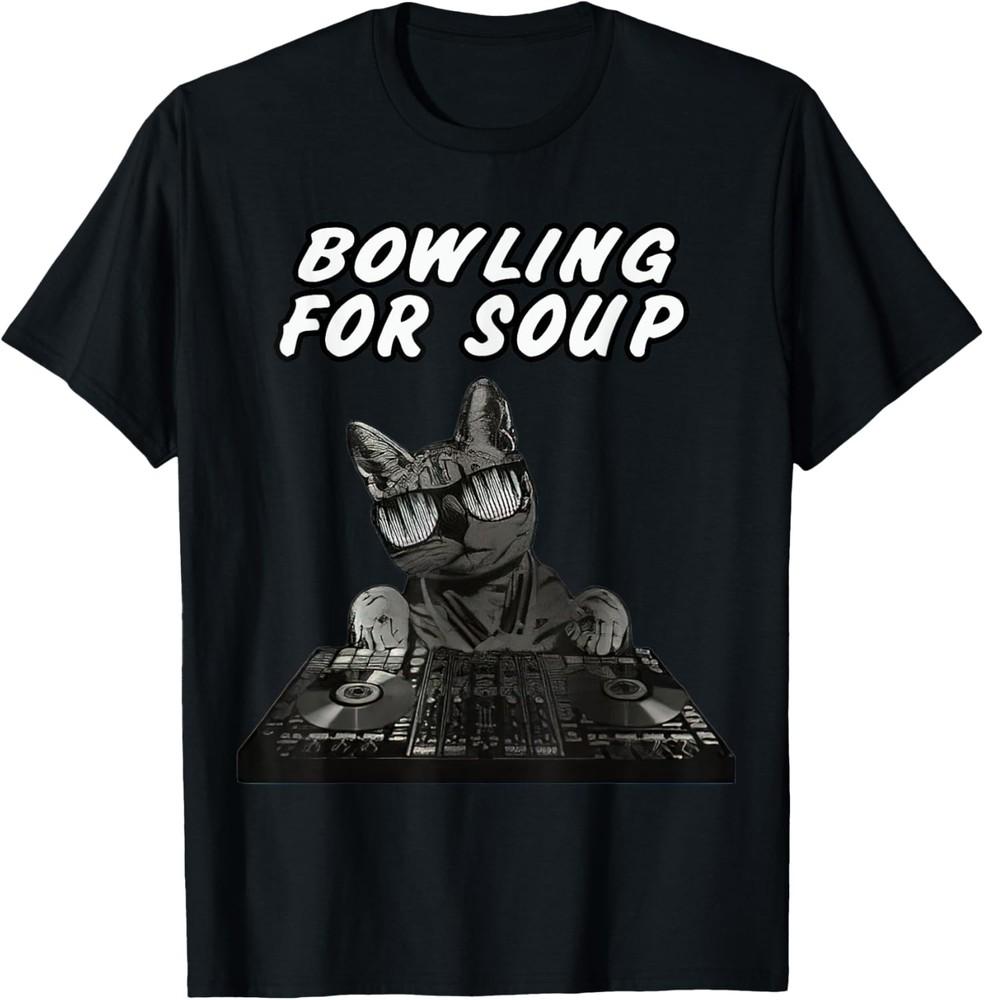 Bowling For Soup Music Cat Style T-Shirt Unisex T-Shirt L
