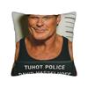 David Hasselhoff Pillow Cover  Print Cushion Cover Vintage Pillow Case For Sofa Bedroom Home Decor
