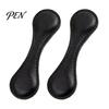 No Sew Fabric Clips Faux Leather Magnetic Shirt Sleeve Clips, Multi-use for Cufflinks Shirts Clothes, Reusable Holders Rolled Cuffs Pants Bookmarks