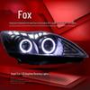 09-13 Classic Focus LED Angel Eyes Headlight Assembly with Daytime Running Xenon Lamps