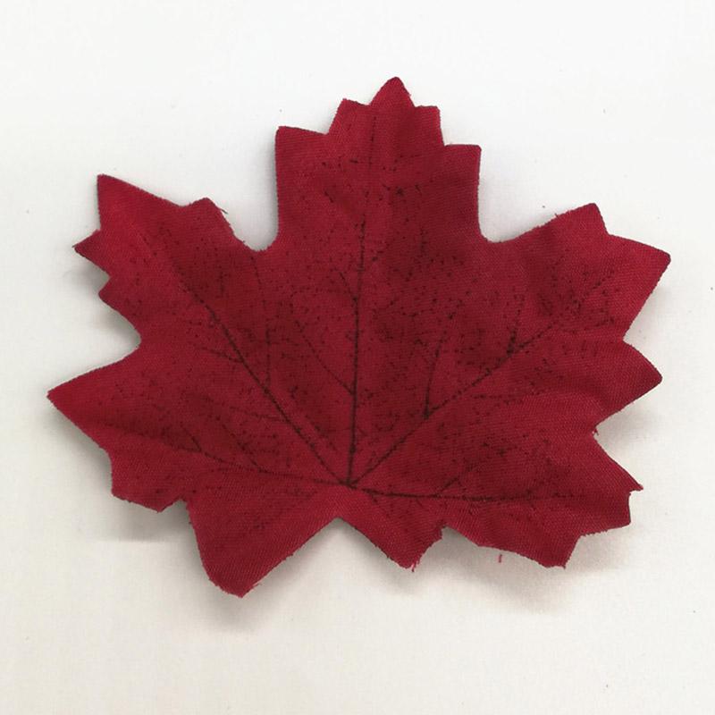 Party Artificial Maple Leaves Props Decoration Indoor Outdoor Office Photography Plants Silk Interior Odor-Free