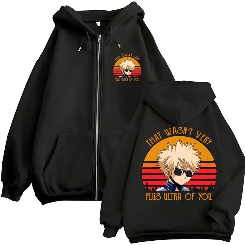 Japonia Anime My Hero Academia Bluzy Rozpinane Harajuku Moda Manga Vintage Bluza Męska Damska Polar Oversize Dresowe Kurtki