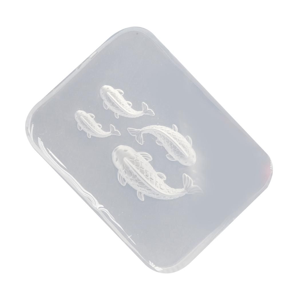 Practical Sturdy Silicone Mould Accessory for Goldfish Candle Holders Portable for Handmade Gifts and Home Accent