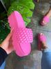 Fashion Spring/Summer 2025 women Luxury Shoes Slipper Summer PU leather Women's Sandal Casual Slides Outdoor Female ms Flip Flops