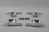 Türgriffabdeckung, Türschalenabdeckung, Seitenzierleiste, Schutzabdeckung, Zierleiste, Custom-Teile, (Silber)