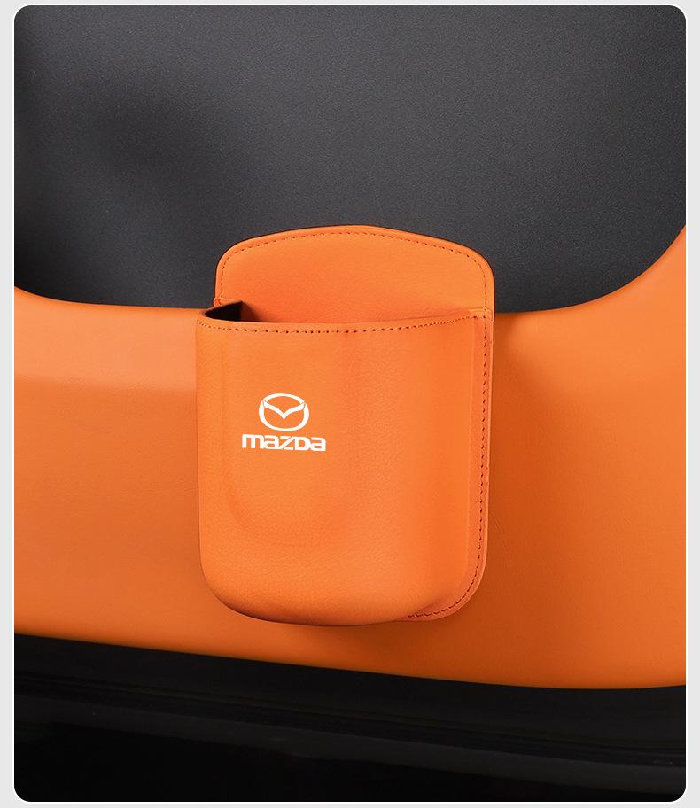 Car Storage Bags for Water Bottles, Beverages, and Phones: Compatible with Mazda 3, Axela, CX-5, CX-4, and Mazda 6.