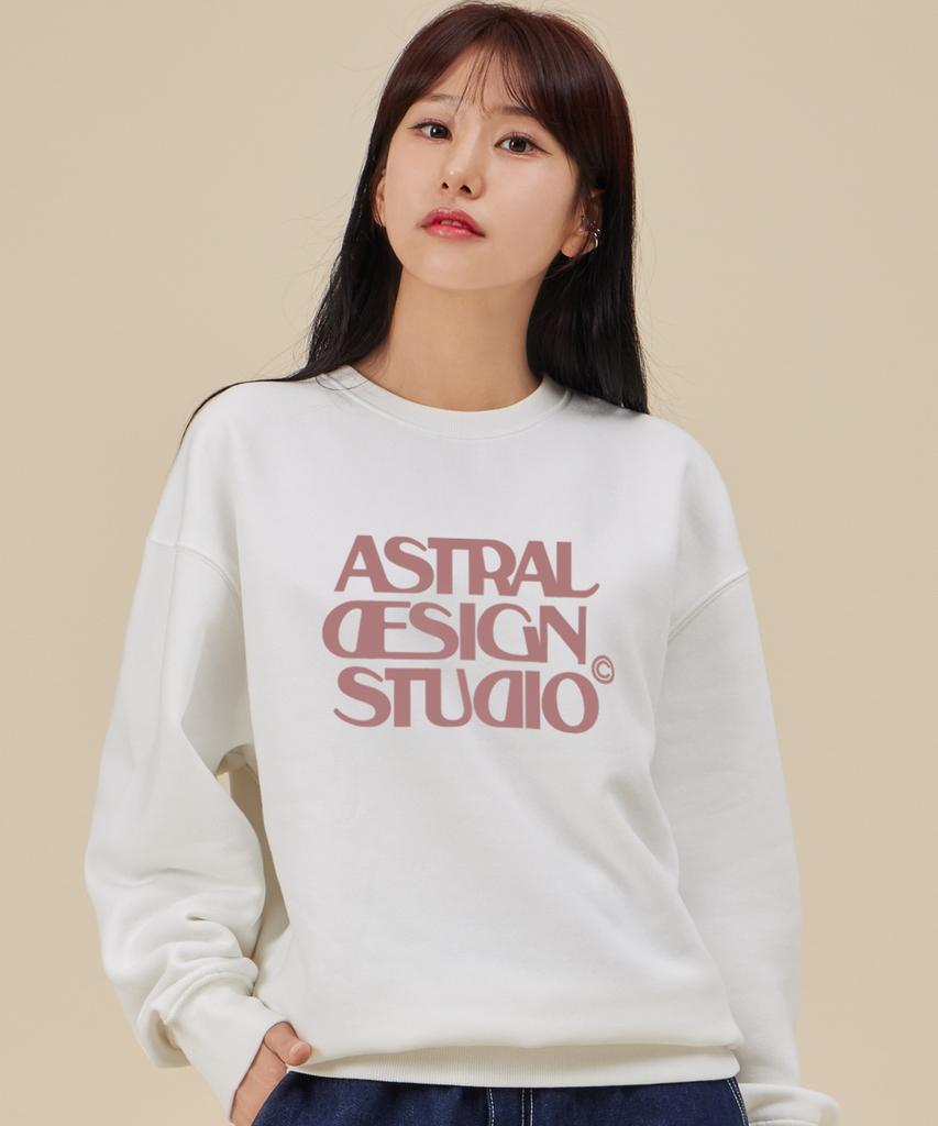 ASTRAL PROJECTION Astral Design Studio Loose Fit Sweatshirt_White