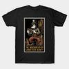 Asian Size Men Black Print T-shirt Ingenious Gadgeteer Goofy Steampunk Poster Design No-Cut Print Cotton Tshirt
