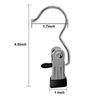 60PCS Legging Organizer For Closet Pants Hangers Space Saving Portable Stainless Steel Single Clips-B61B