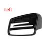 Left +Right Black Door Mirror Cover Cap Housing Wing Rear View Mirror Trim Casing For BENZ A B C E S Class W176 W246 W204 W212 W221 CLA C117