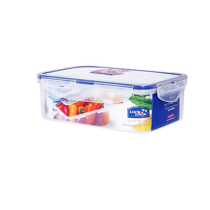 LocknLock Plastic Food Storage Container 1L (2-pack)