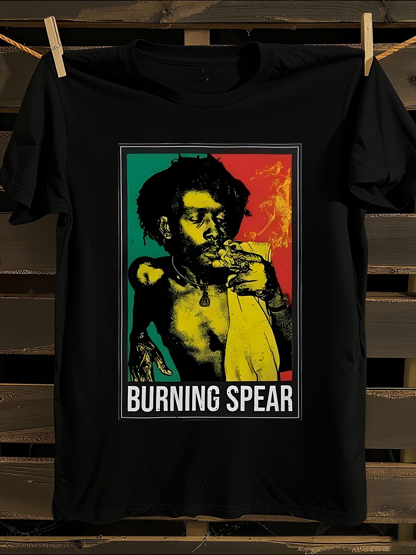 Burning Spear Graphic T-shirt XXL