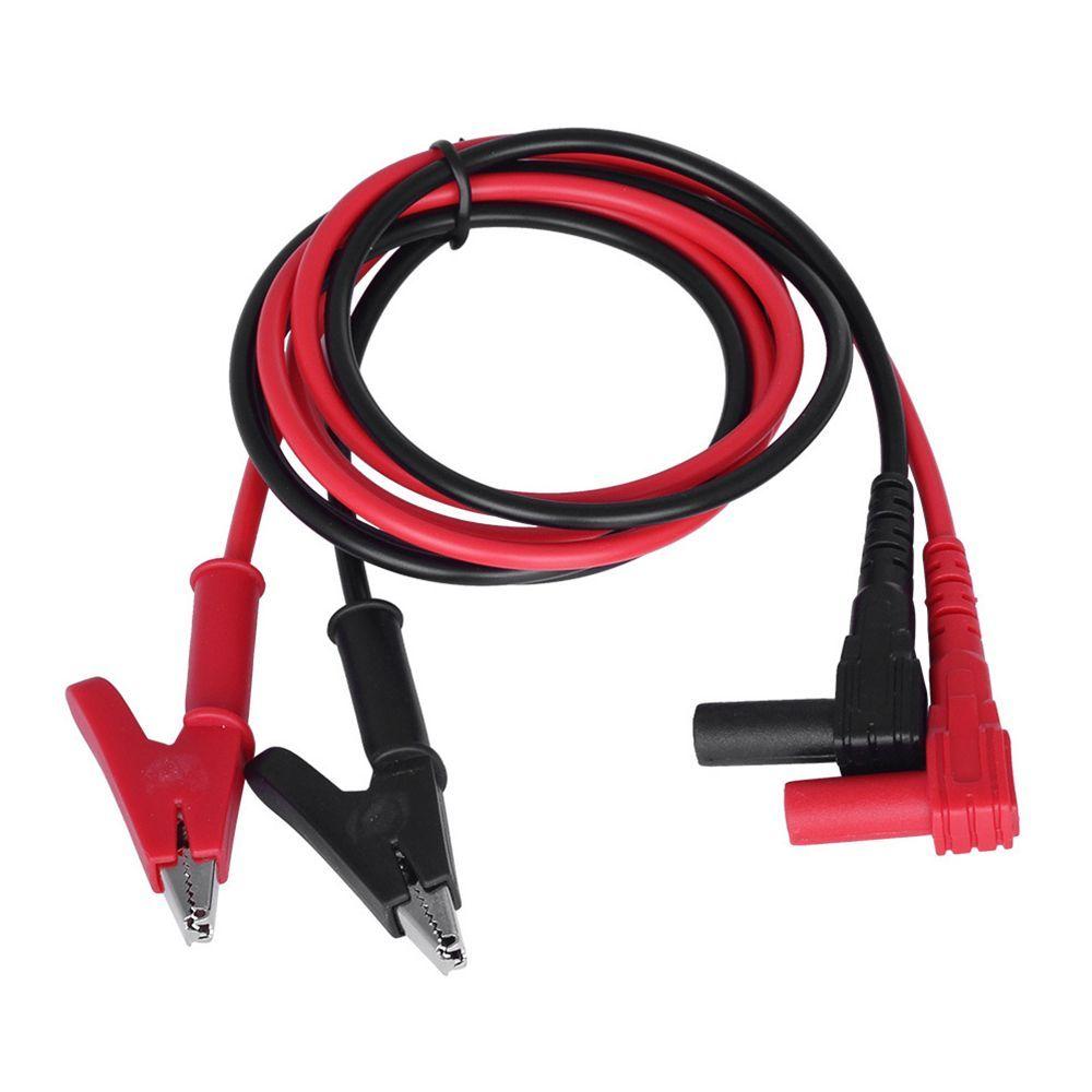 Multimeter Wire Clip High Quality Multimeter Probe Test Lead Durable Test Cable Line Universal Plug Practical Alligator Clip