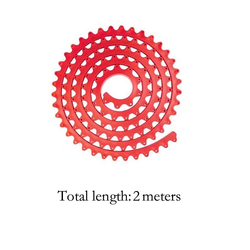 1pc 1/2M Woodworking Profiling Strip Gear Driven Flexible Curve Template Guide Adjustable Profiling Strip For Pattern Transfer