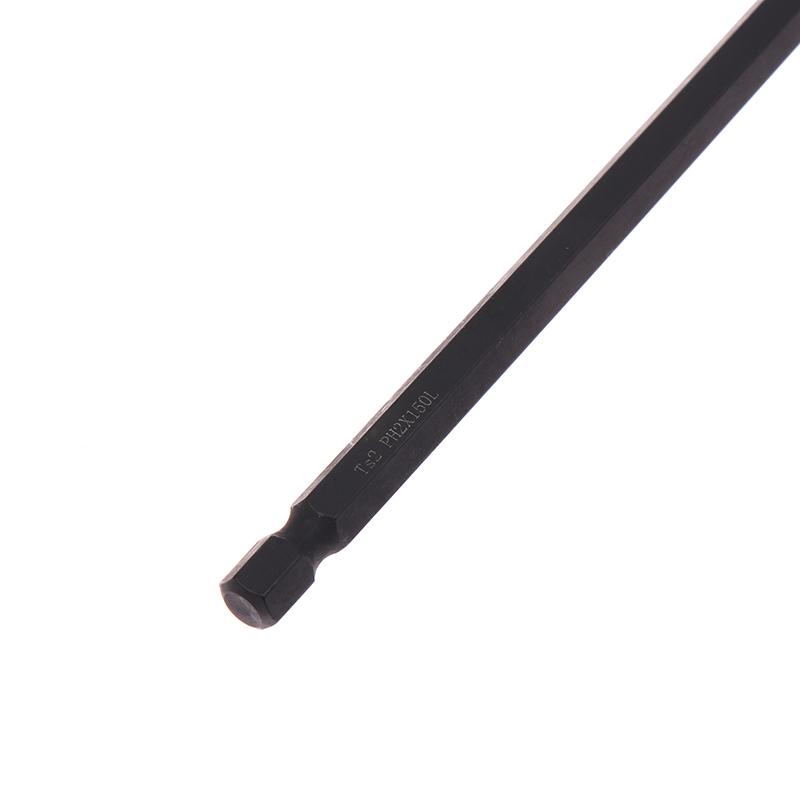 2Pcs Ph2 Impact Type Bit High Speed Steel Wear Resistance Separate Sell Separately Carpentry Power Tool Part