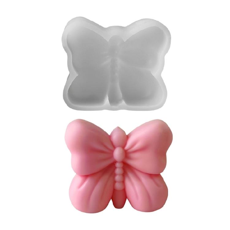 

Bows Shaped Candle Molds Handmade Ornament Bowknot Silicone Moulds Epoxy Resin Molds Plasters Molds for Candle Making